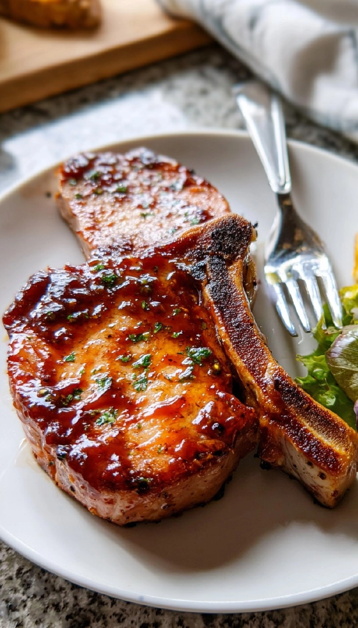 Baked BBQ Pork Chops