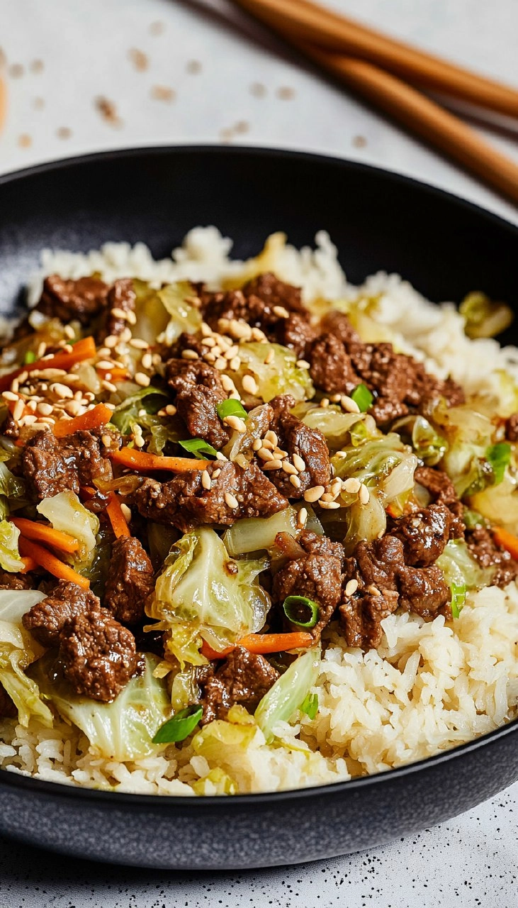 Beef and Cabbage Stir-Fry 107 Beef and Cabbage Stir-Fry