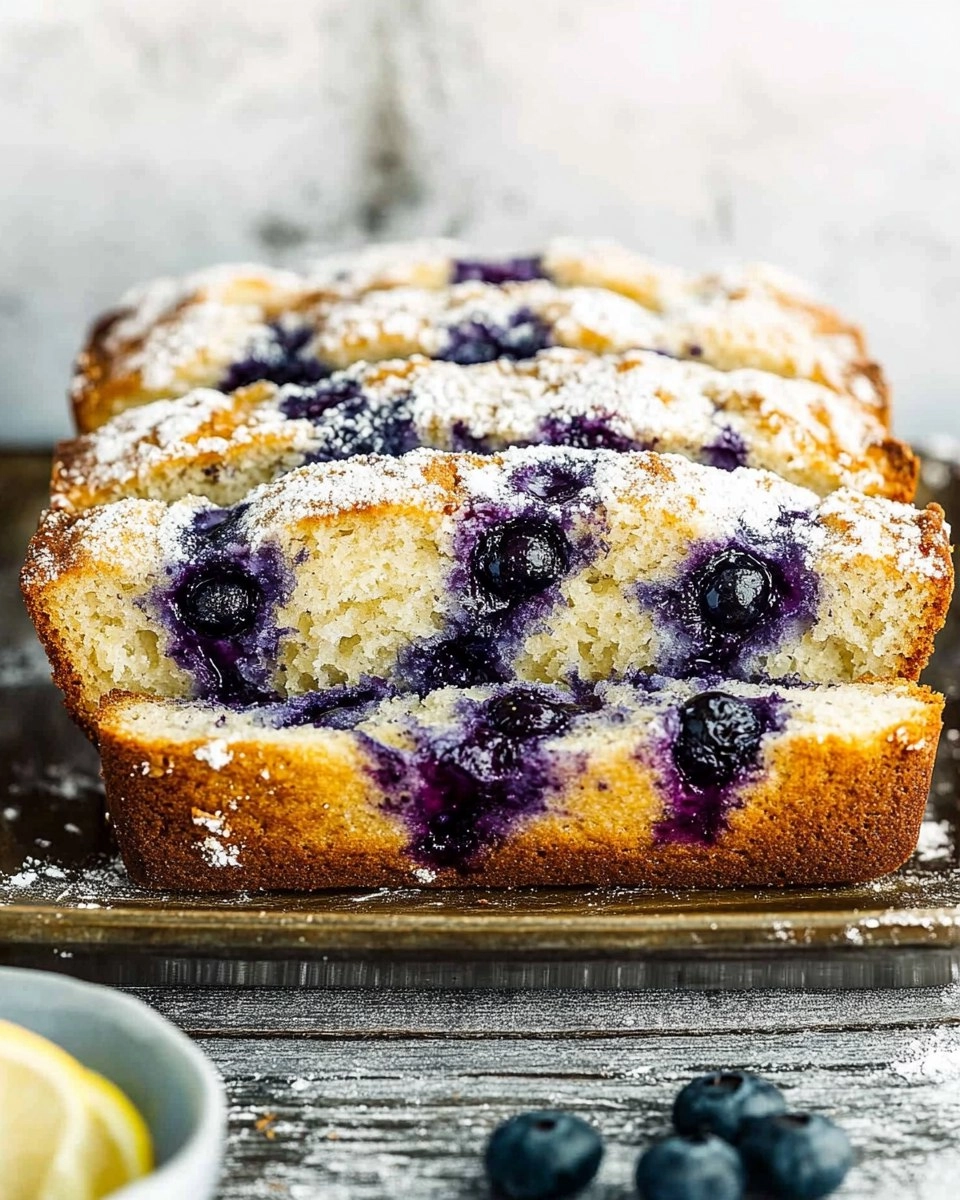 Lemon Blueberry Bread 107 Lemon Blueberry Bread