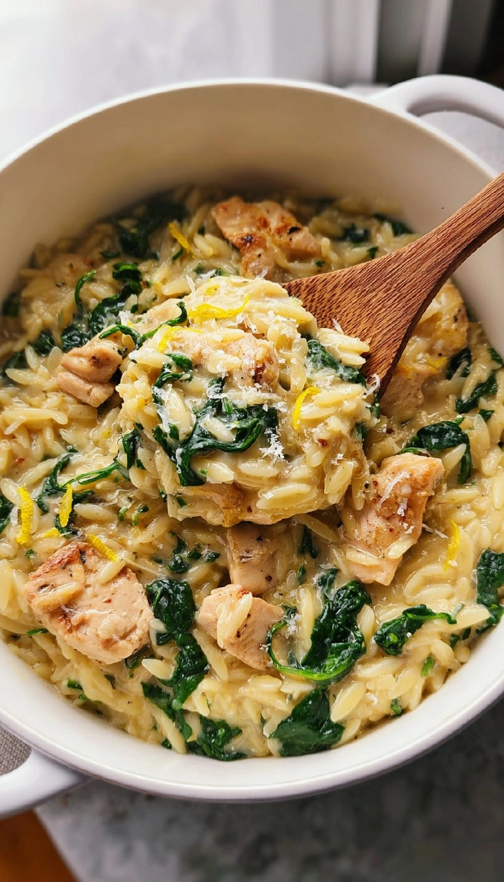 Lemon Chicken Orzo 99 Lemon Chicken Orzo