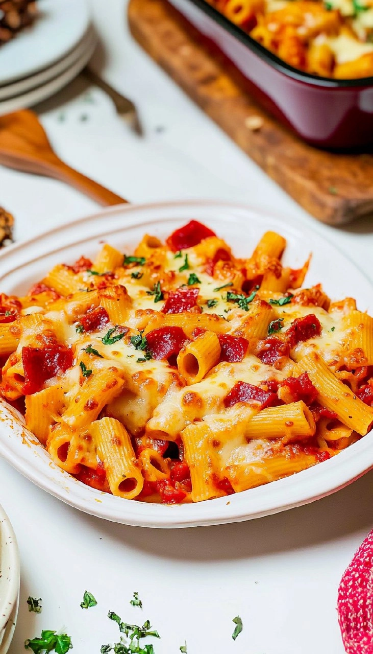 Pizza Pasta Casserole