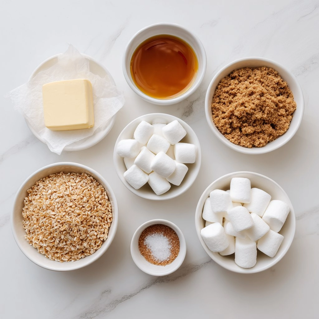 Brown Butter Dulce de Leche Rice Krispie Treats
