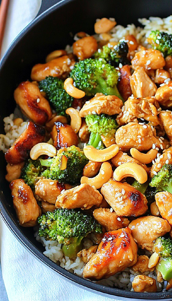 Cashew Chicken Stir Fry