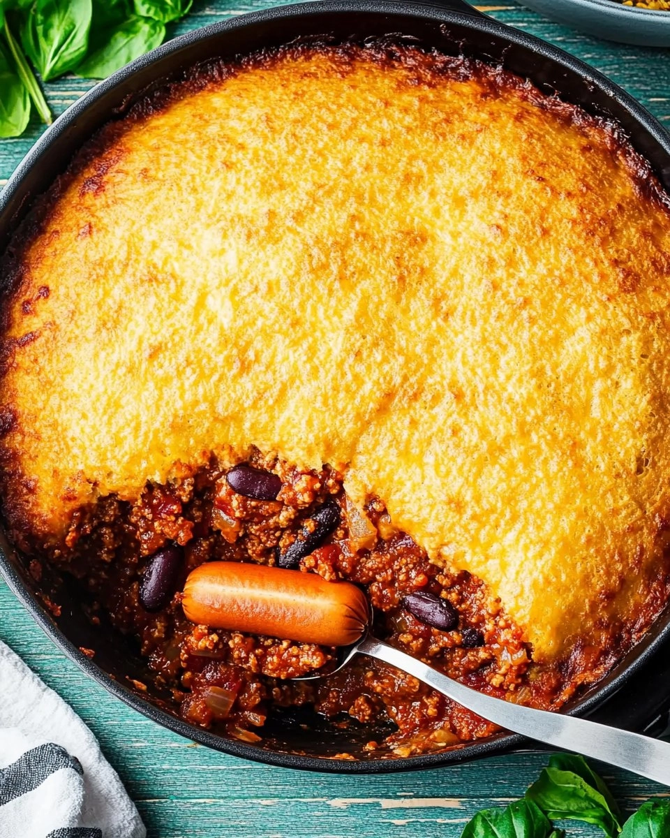 Chili Dog Casserole