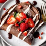 Chocolate Crepes with Strawberries 74 Chocolate-Crepes-with-Strawberries-Recipe