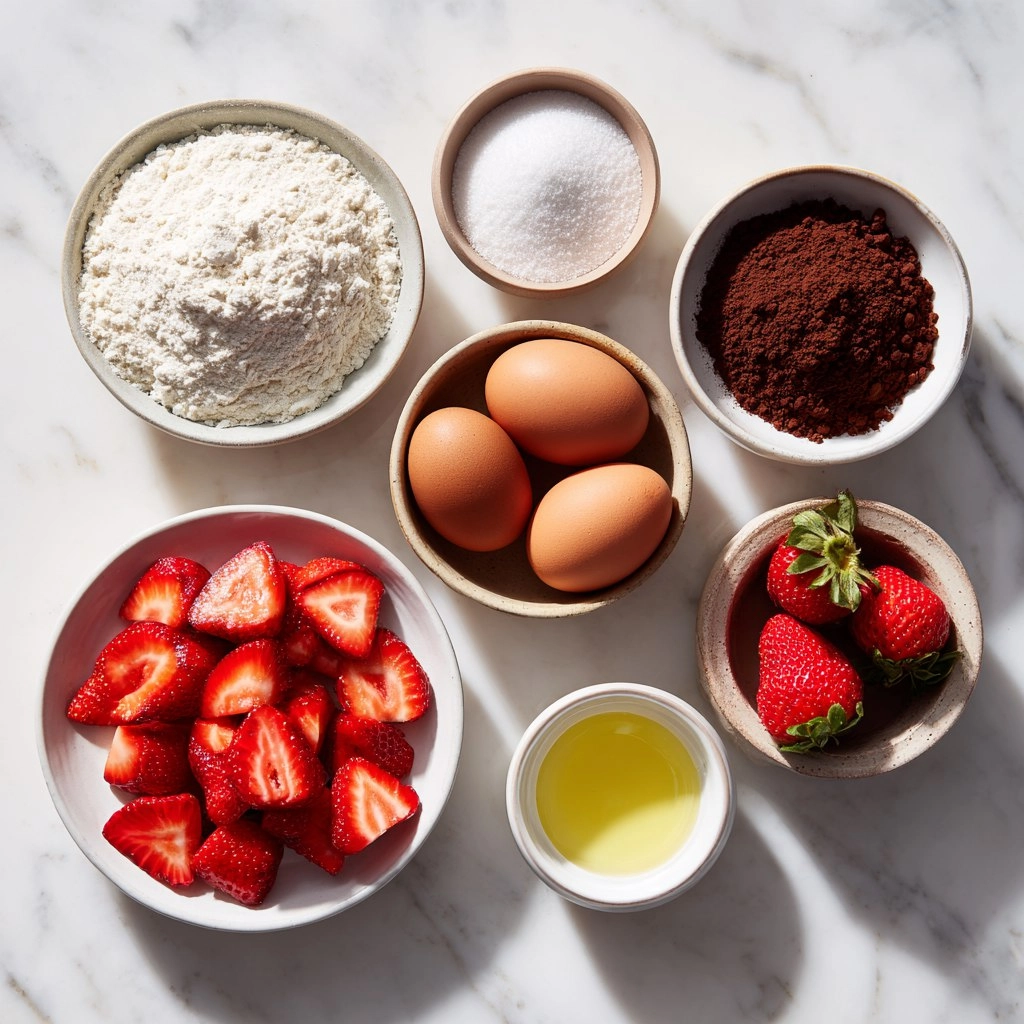 Chocolate Crepes with Strawberries