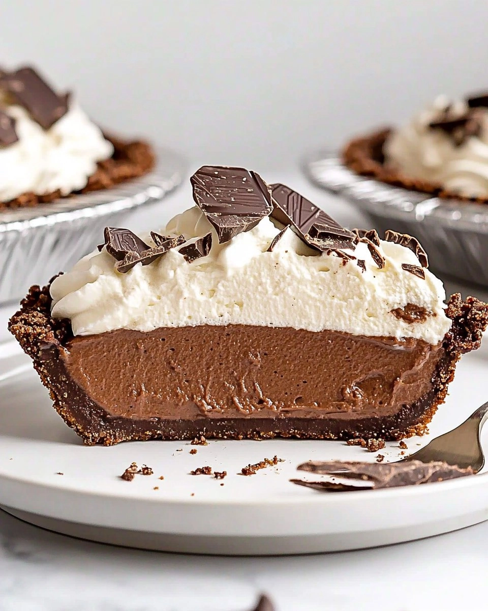 Chocolate Mousse Pie