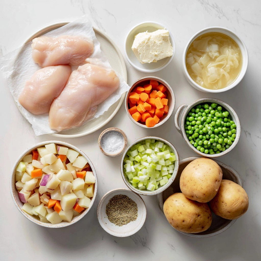 Crockpot Chicken Pot Pie