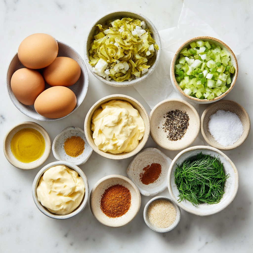 Dill Pickle Egg Salad