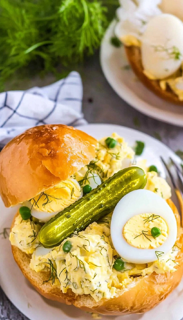 Dill Pickle Egg Salad