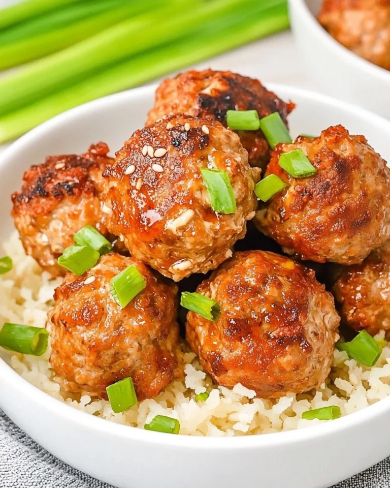 Healthy-Chicken-Meatballs-Air-Fryer-Recipe