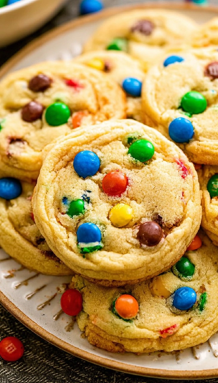 M&M Sugar Cookies 103 M&M Sugar Cookies