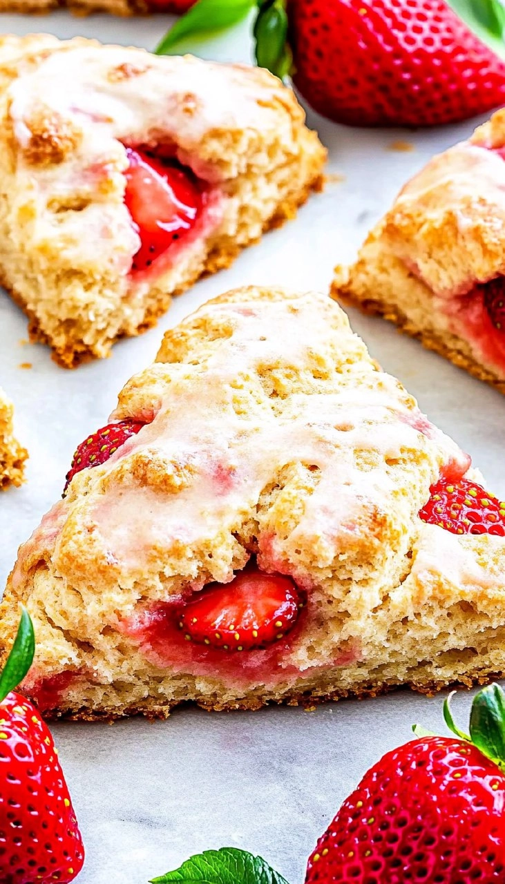 Strawberry Scones 115 Strawberry Scones