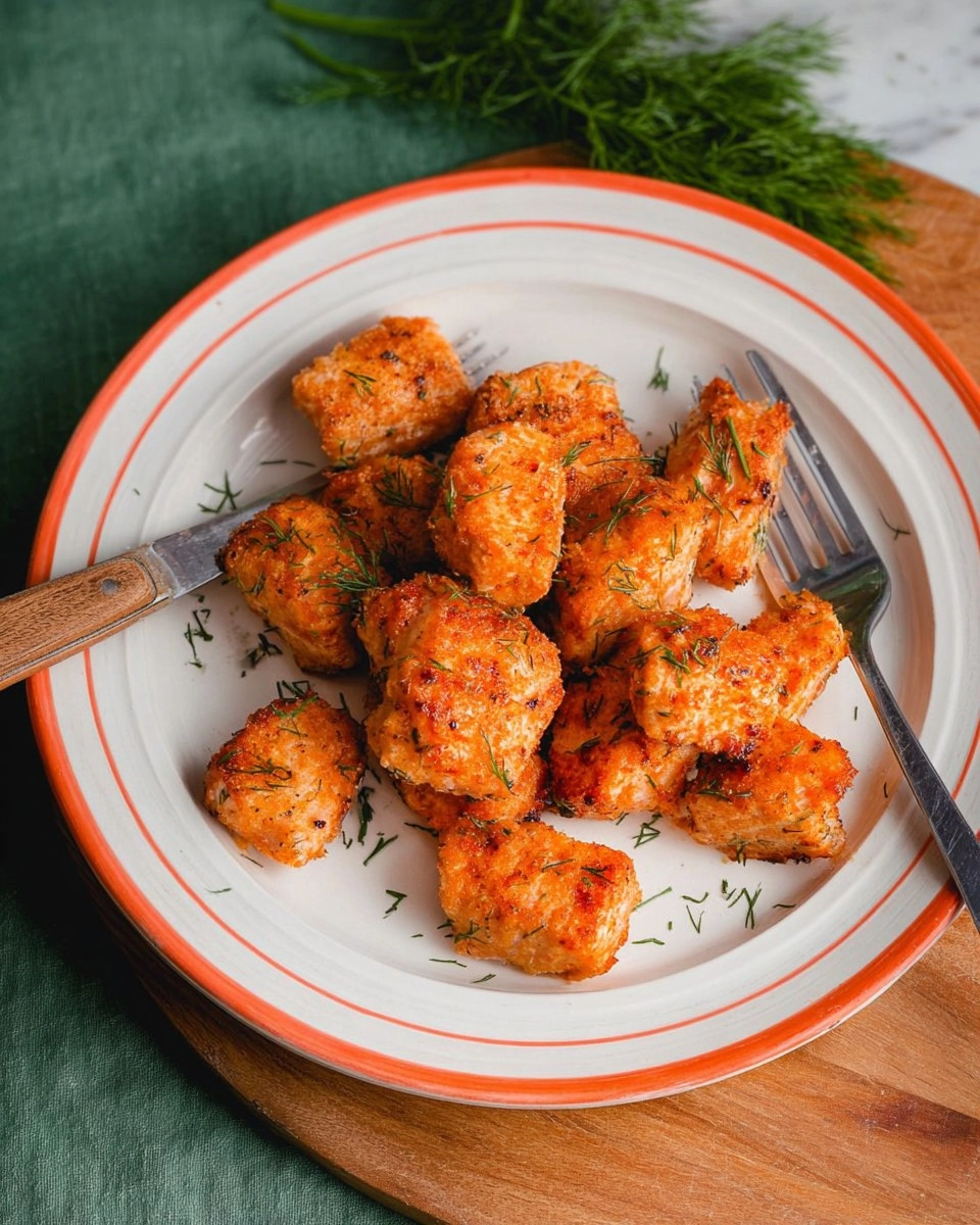 Air Fryer Salmon Bites