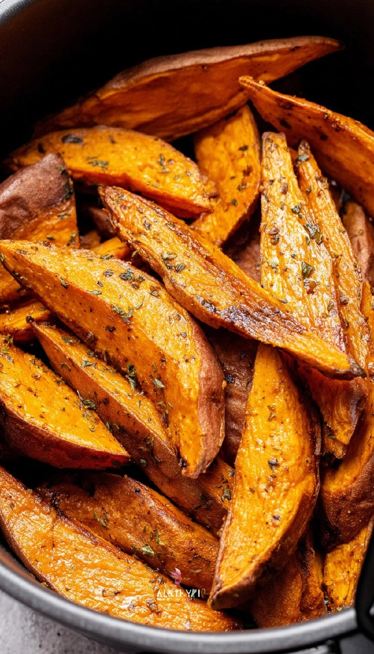Air Fryer Sweet Potatoes