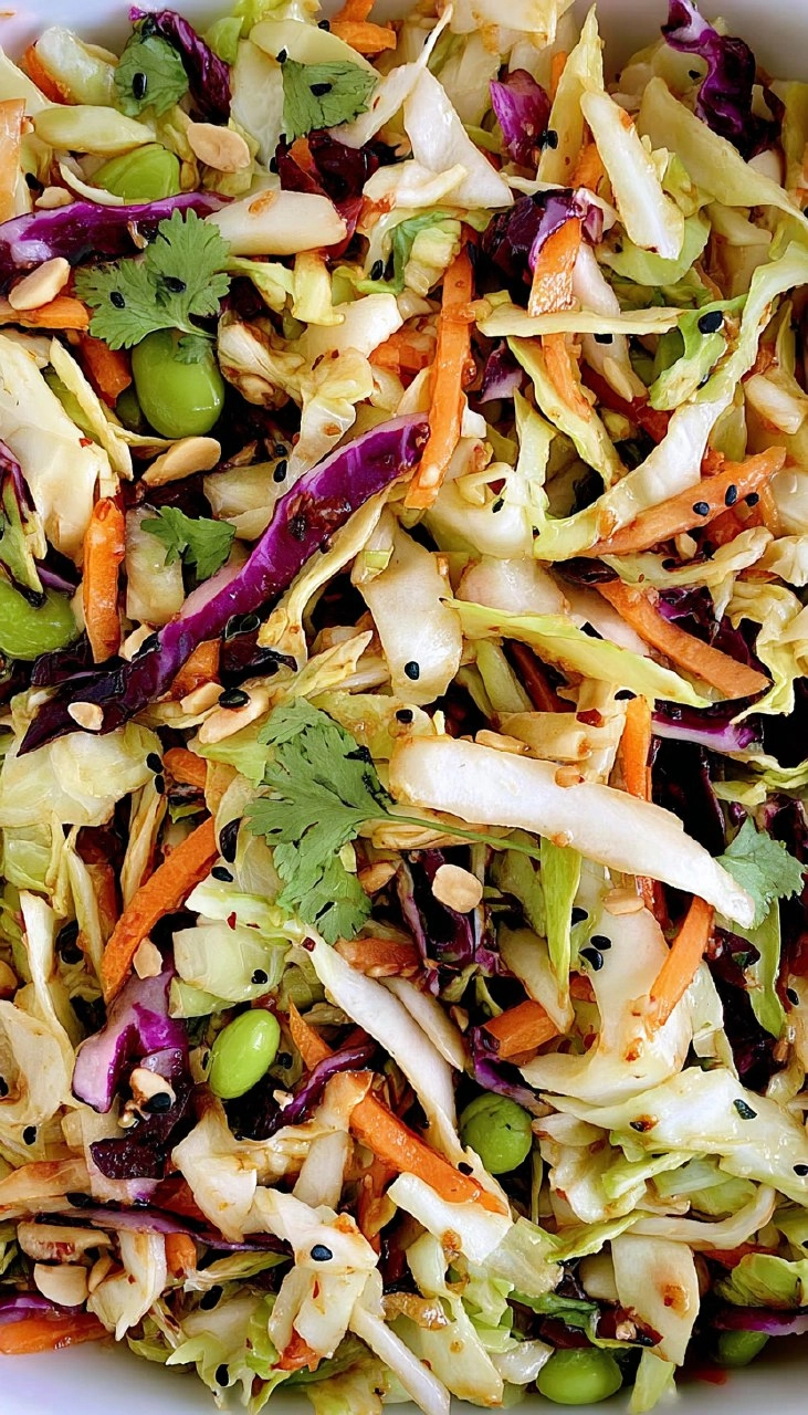 Asian Cabbage Coleslaw 81 Asian Cabbage Coleslaw