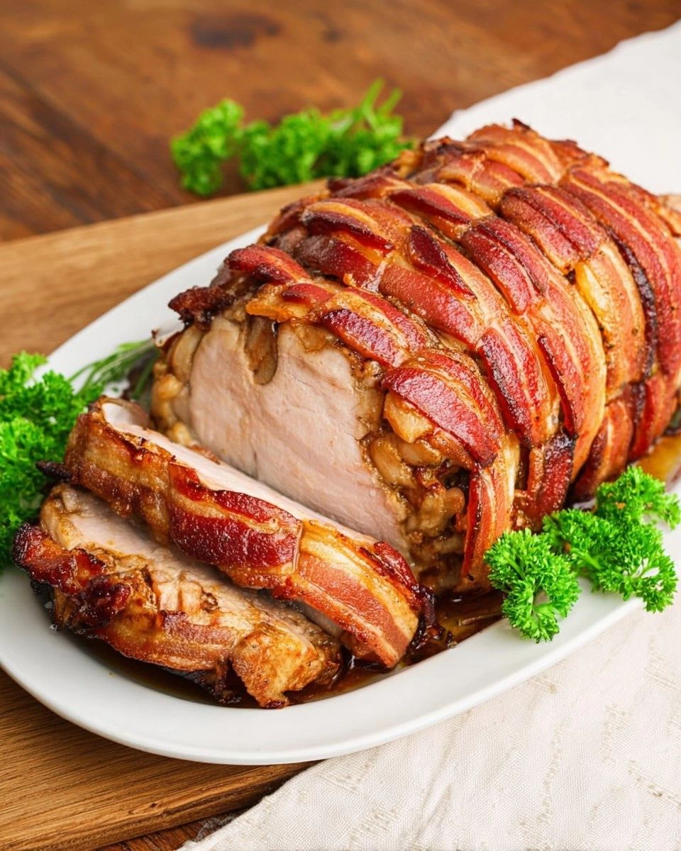 Bacon Wrapped Pork Loin