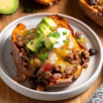 Black-Bean-Ground-Beef-Stuffed-Sweet-Potatoes-Recipe