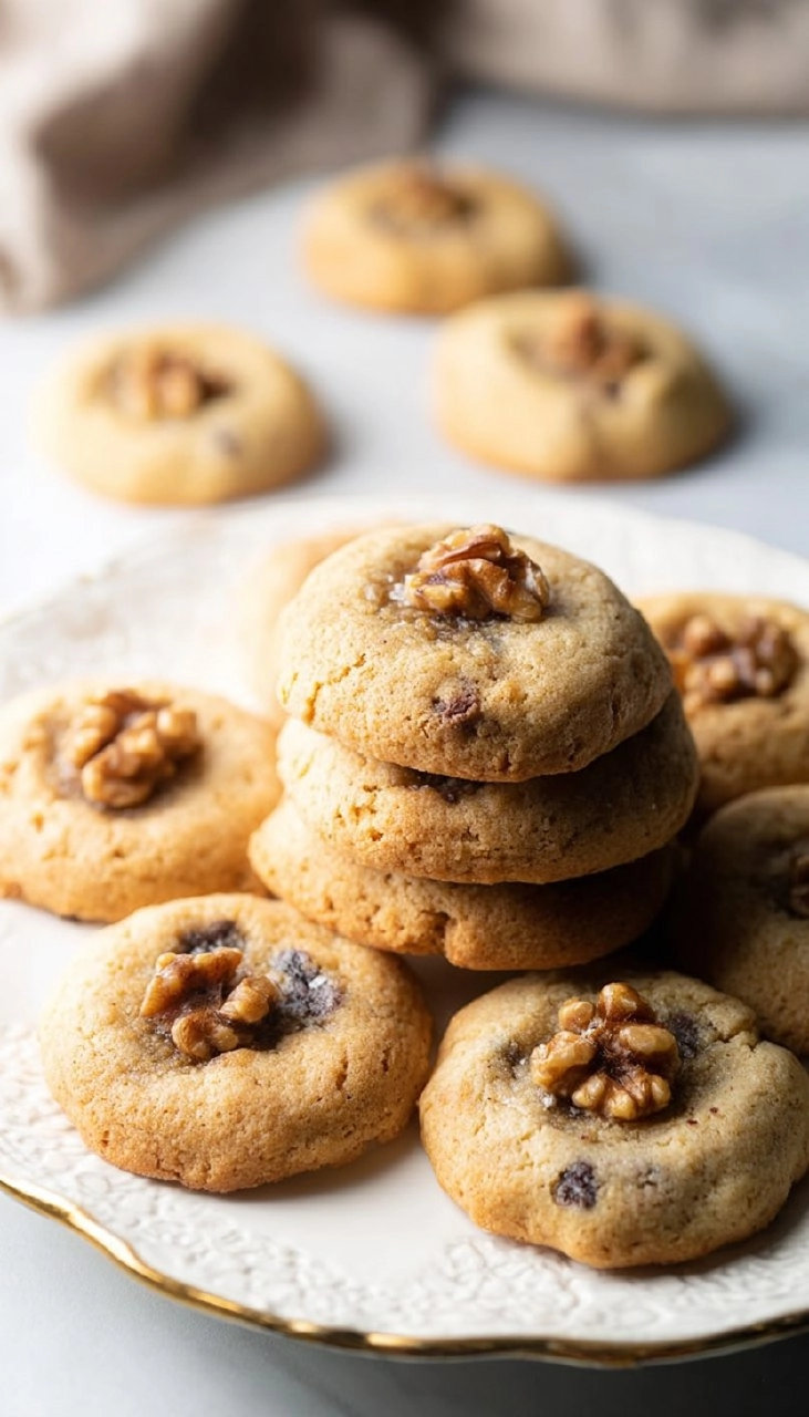 Chocolate Chip Walnut Cookies