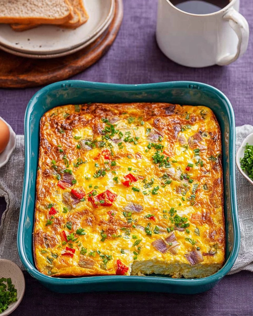 Cottage Cheese and Egg Casserole