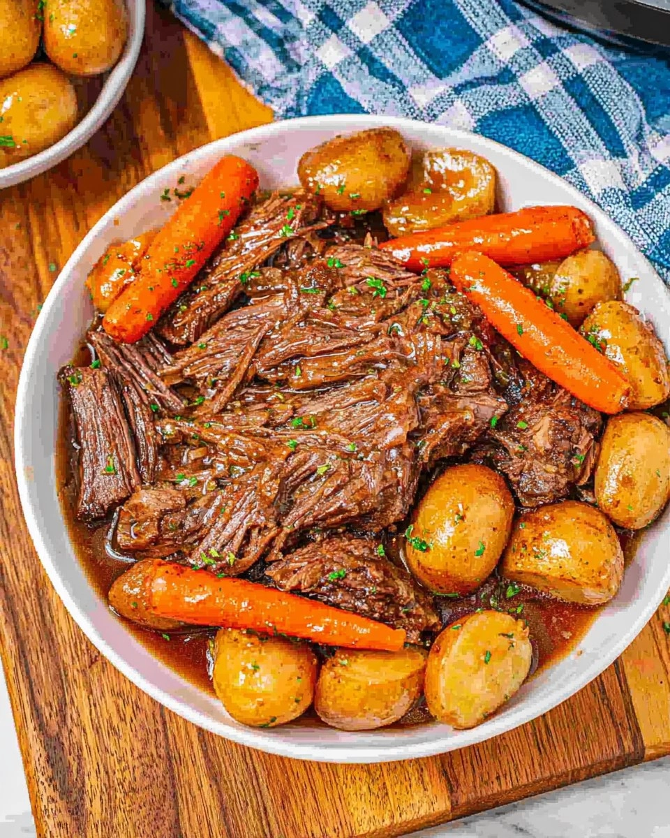 Crockpot Pot Roast with Au Jus Sauce 5 Crockpot Pot Roast with Au Jus Sauce
