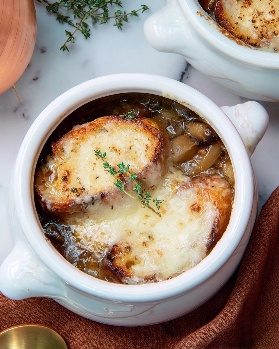 French Onion Chicken Soup