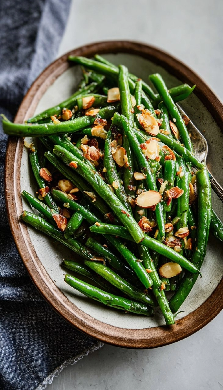 Green Beans Almondine