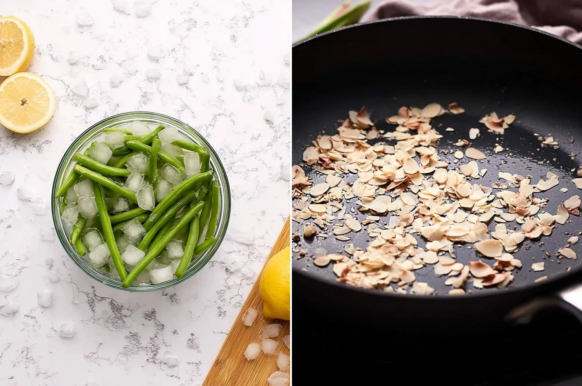 Green Beans Almondine