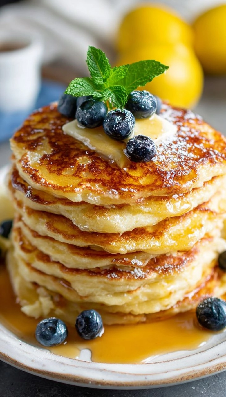 Lemon Ricotta Pancakes