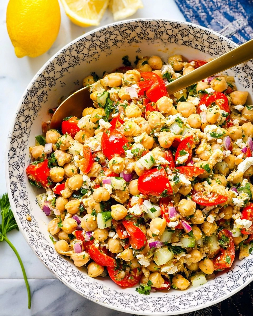 Mediterranean Chickpea Salad