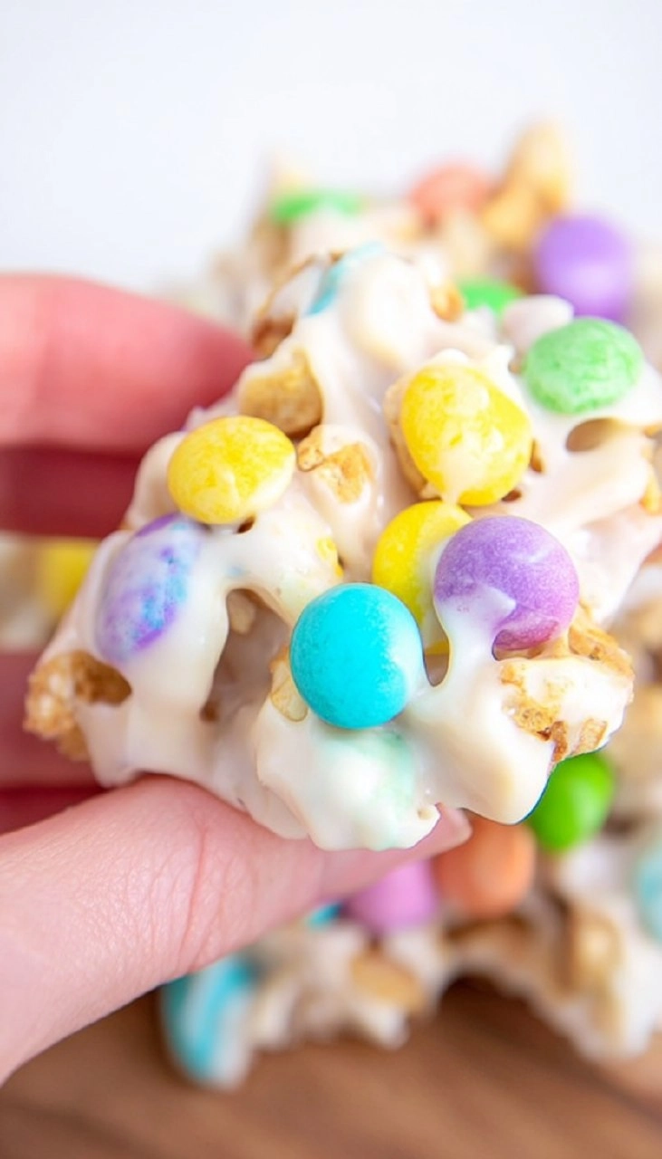 No-Bake Easter Bark Cookies