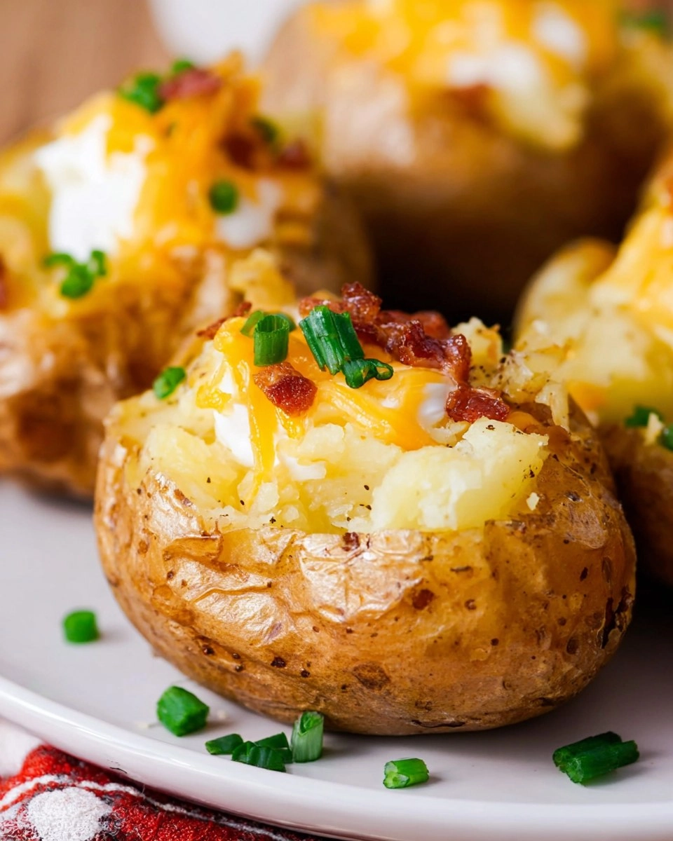 Slow Cooker Baked Potatoes