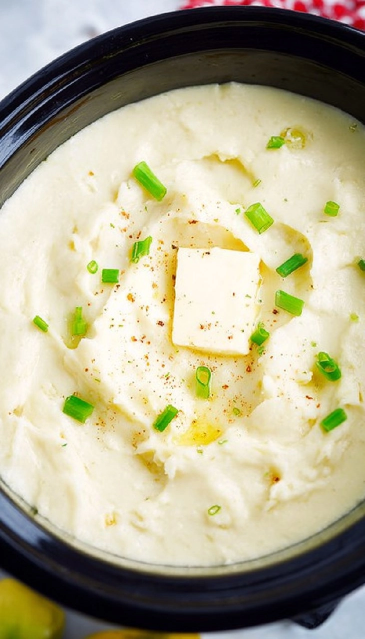 Slow Cooker Mashed Potatoes