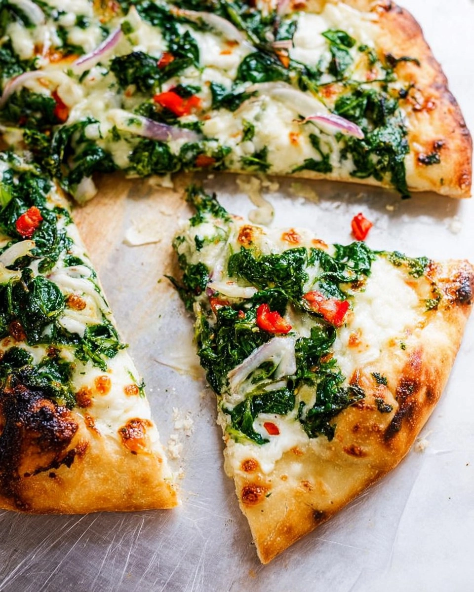 Spinach Pizza 4 Spinach Pizza