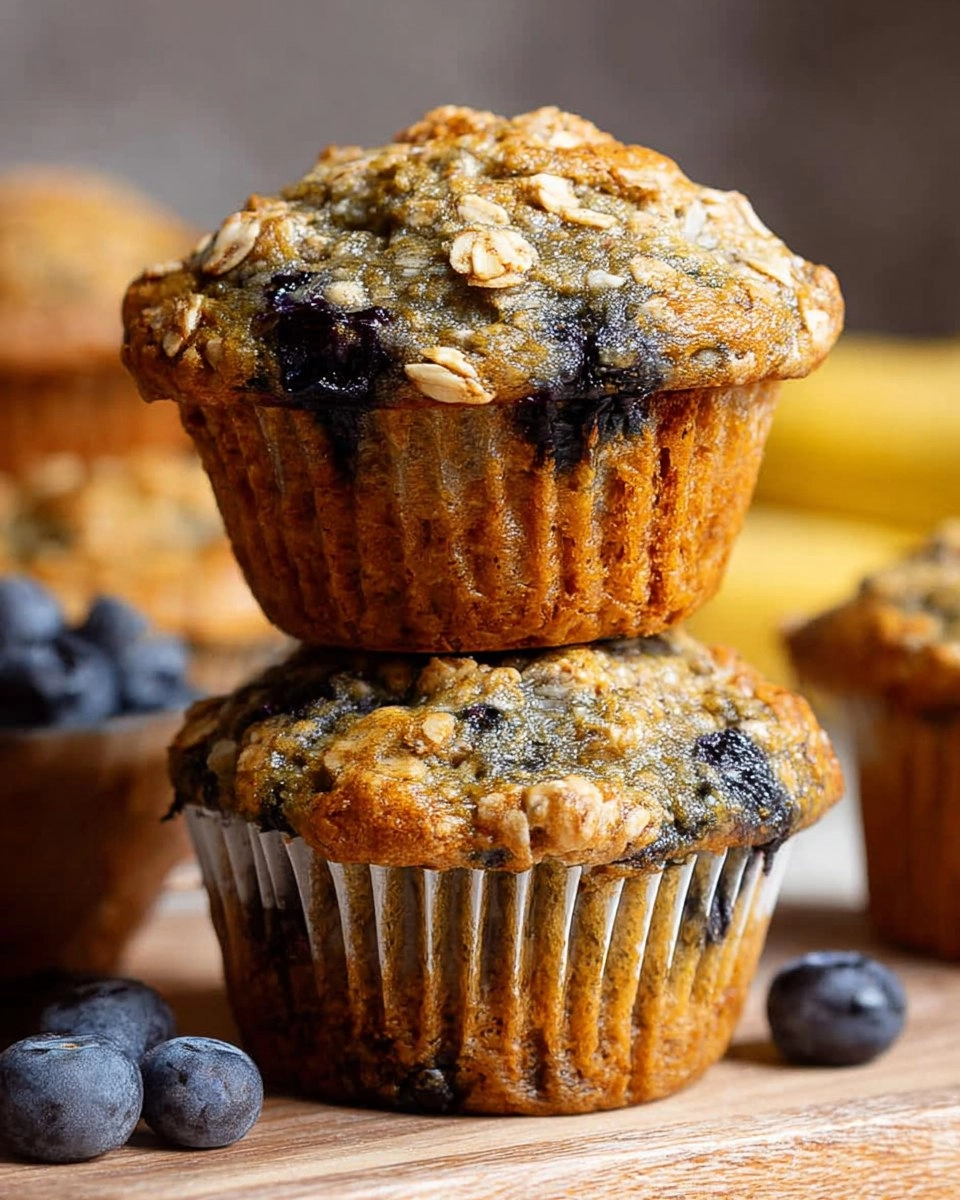 Banana Blueberry Oatmeal Muffins 18 Banana-Blueberry-Oatmeal-Muffins-Recipe