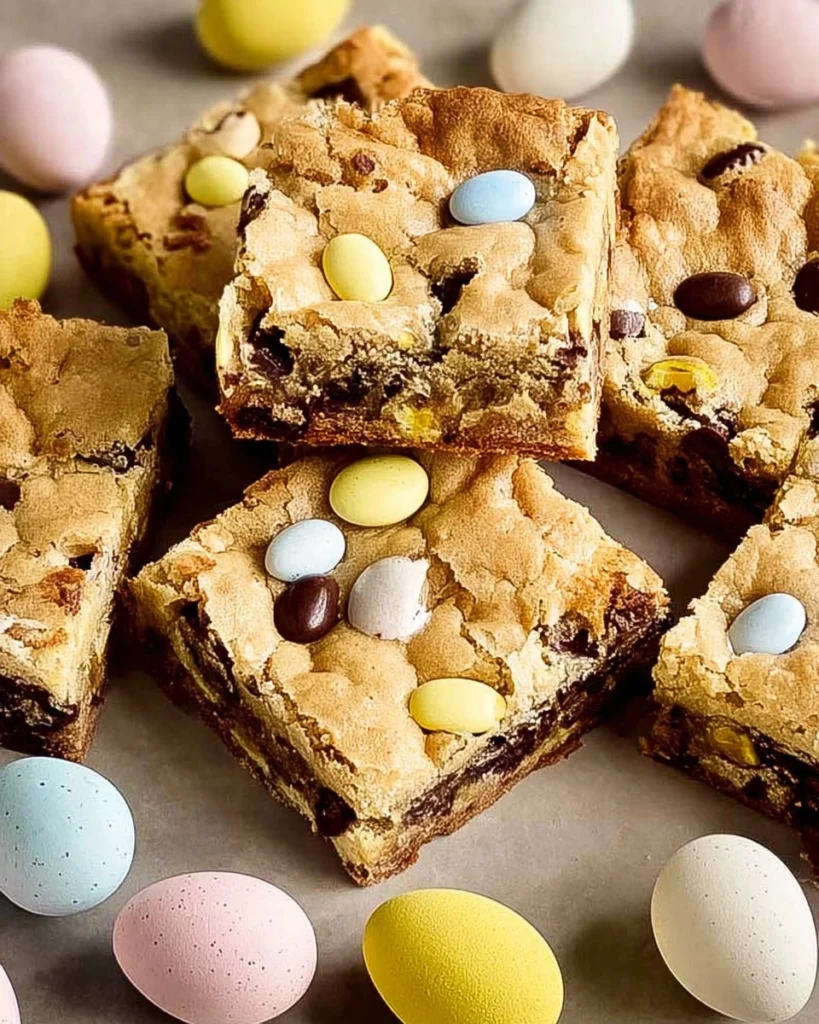 Cadbury-Mini-Egg-Cookie-Bars-Recipe