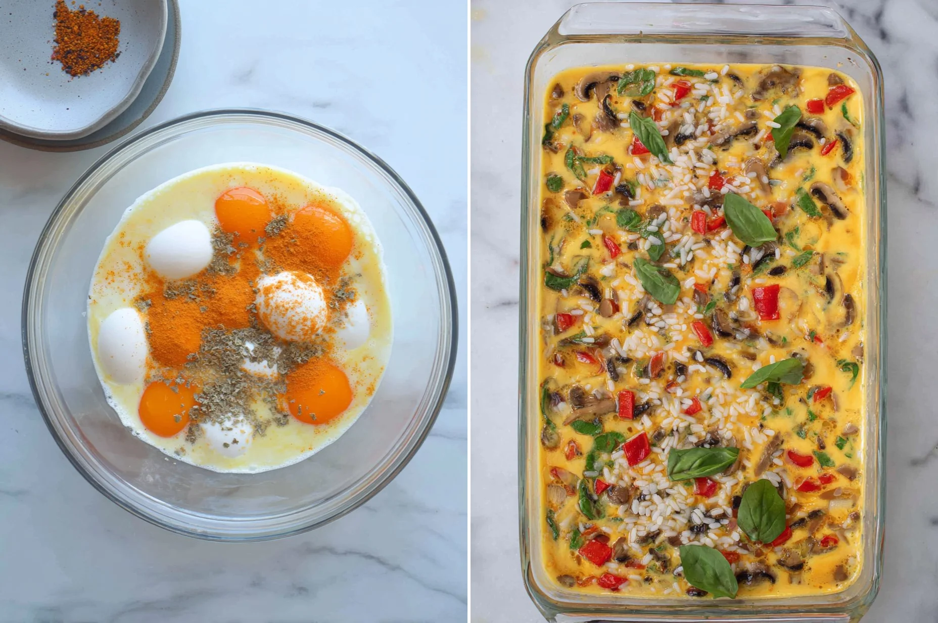 Cottage Cheese Egg Bake