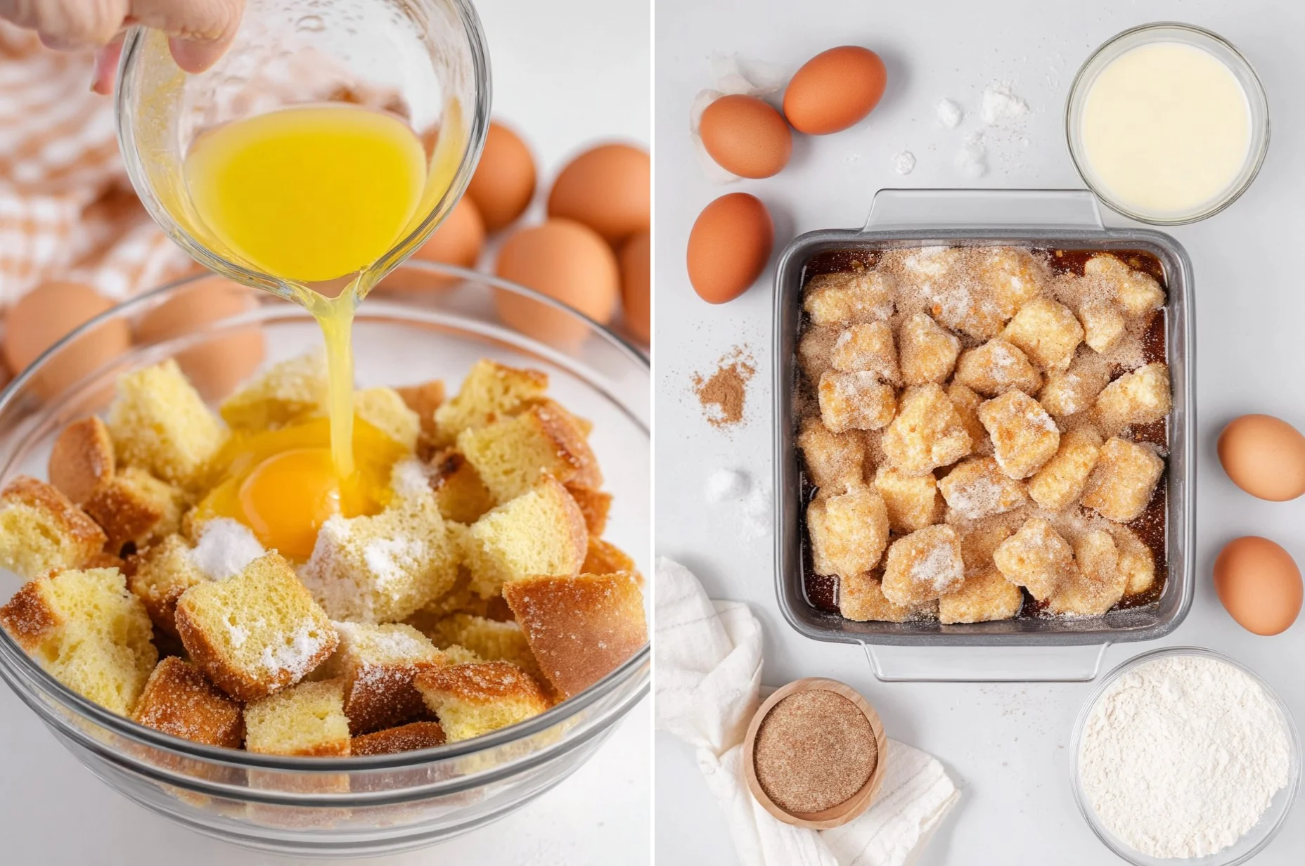 Donut Bread Pudding 6 Donut Bread Pudding