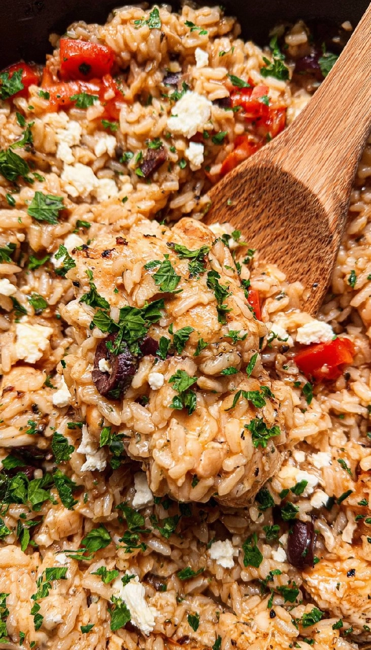 Greek Chicken And Rice