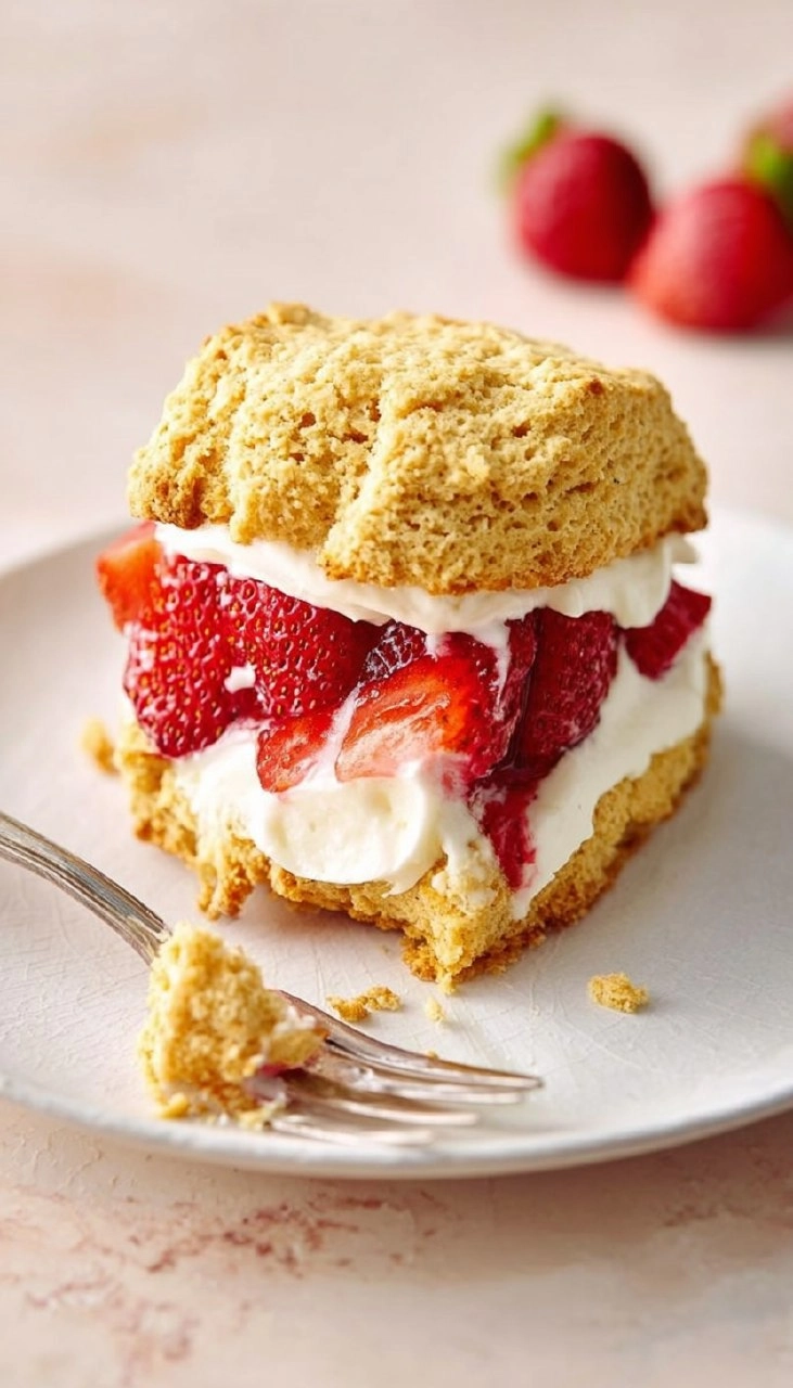 Healthy Strawberry Shortcake