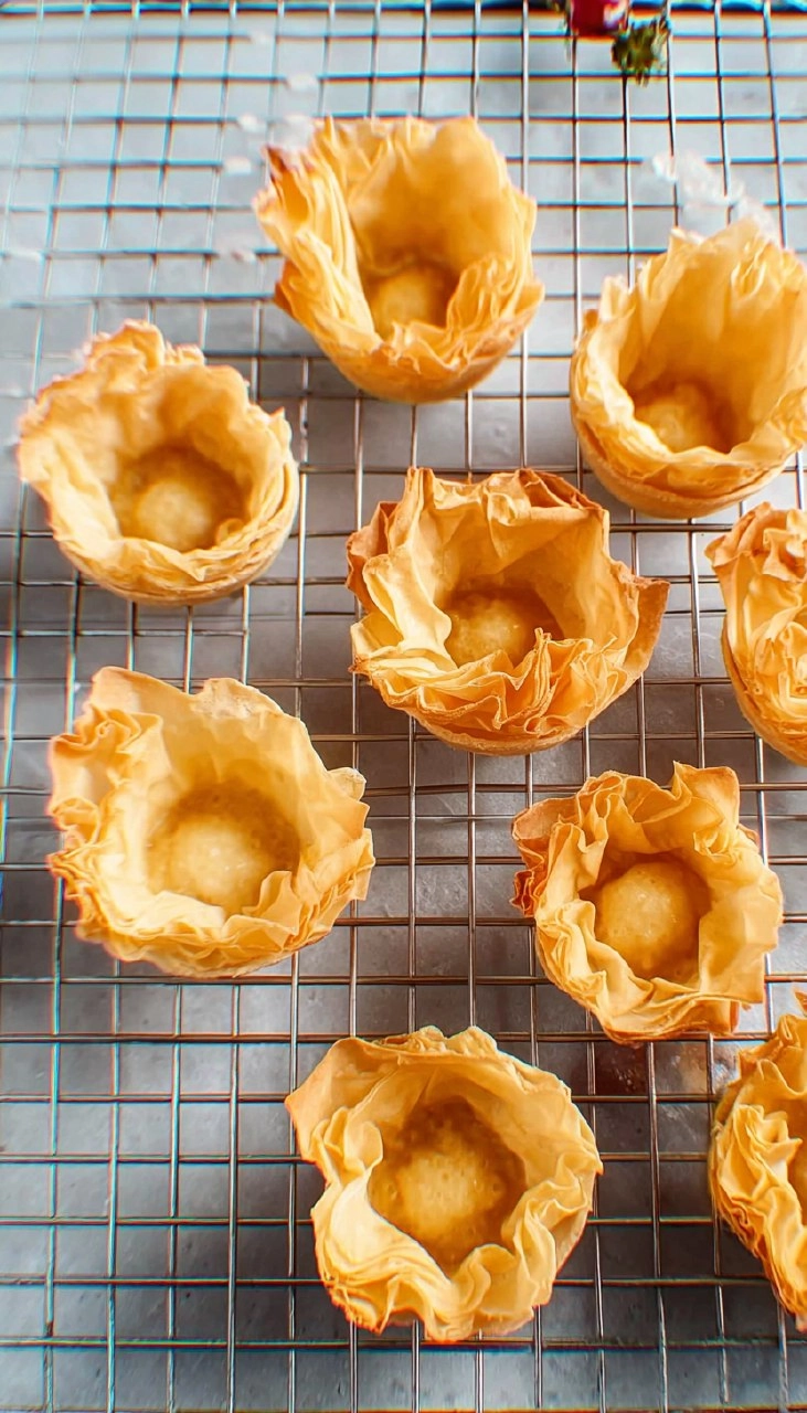 Homemade Phyllo Cups for Appetizers