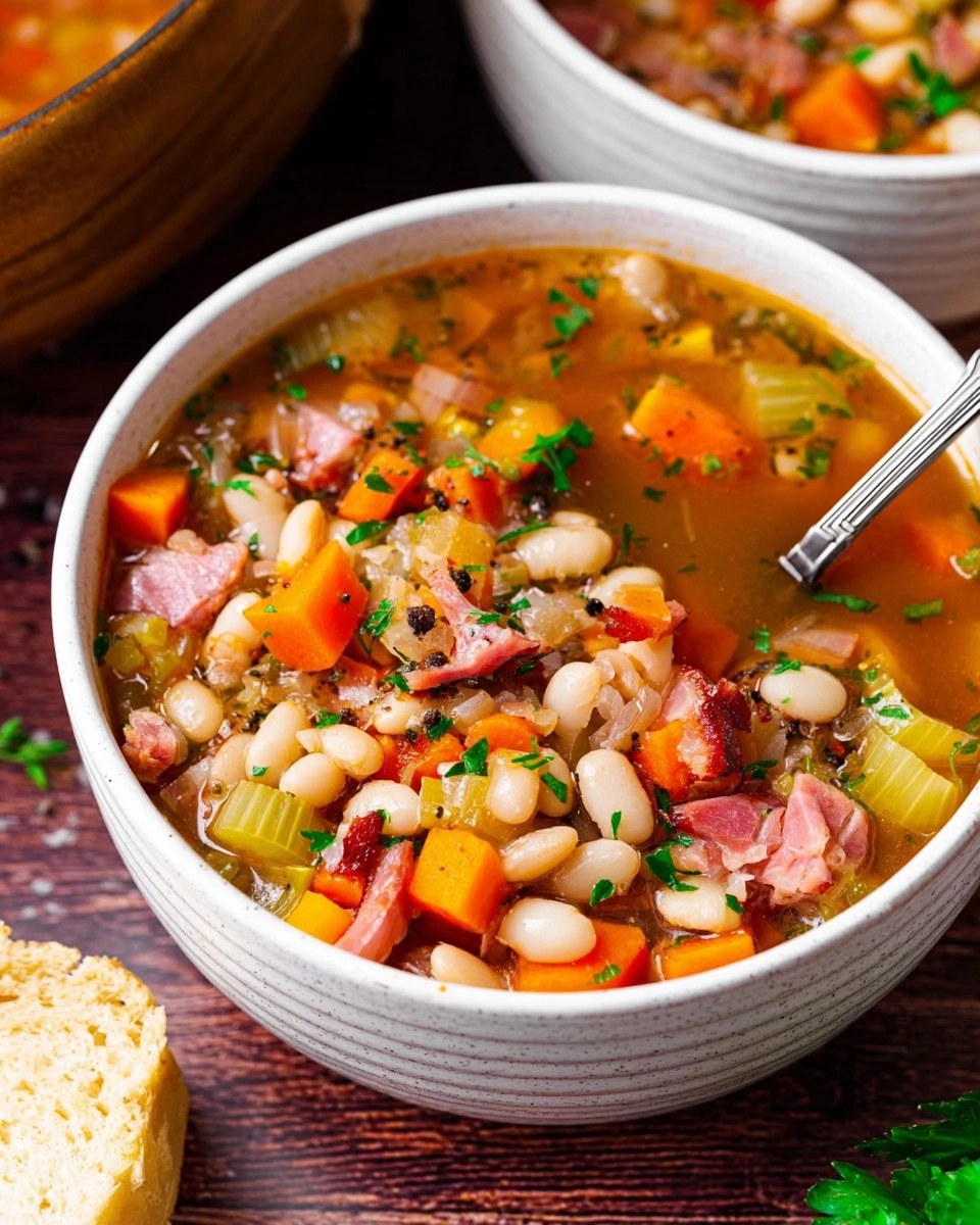 Instant Pot Ham and Bean Soup