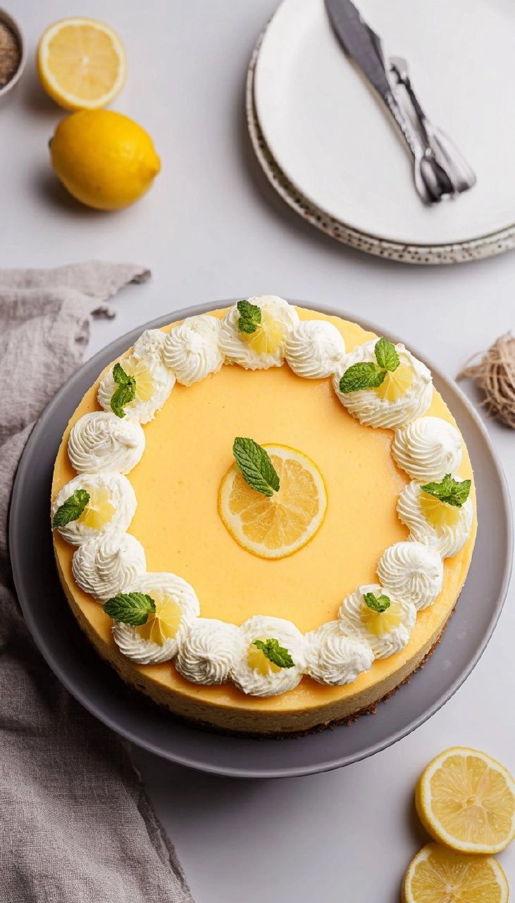 Lemon Cheesecake 7 Lemon Cheesecake