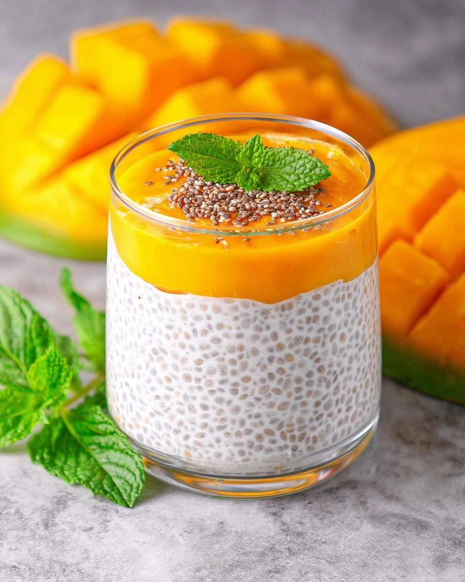 Mango Chia Pudding
