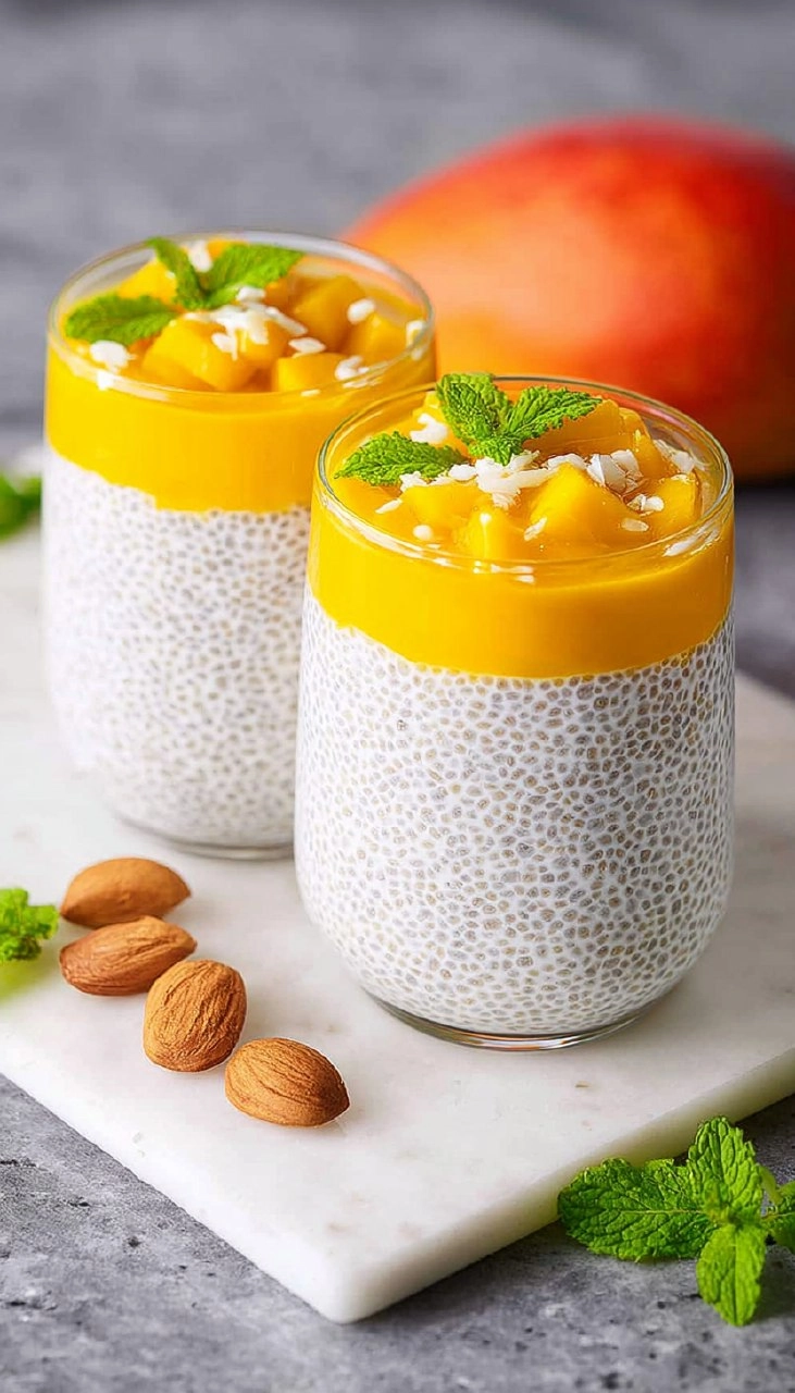 Mango Chia Pudding
