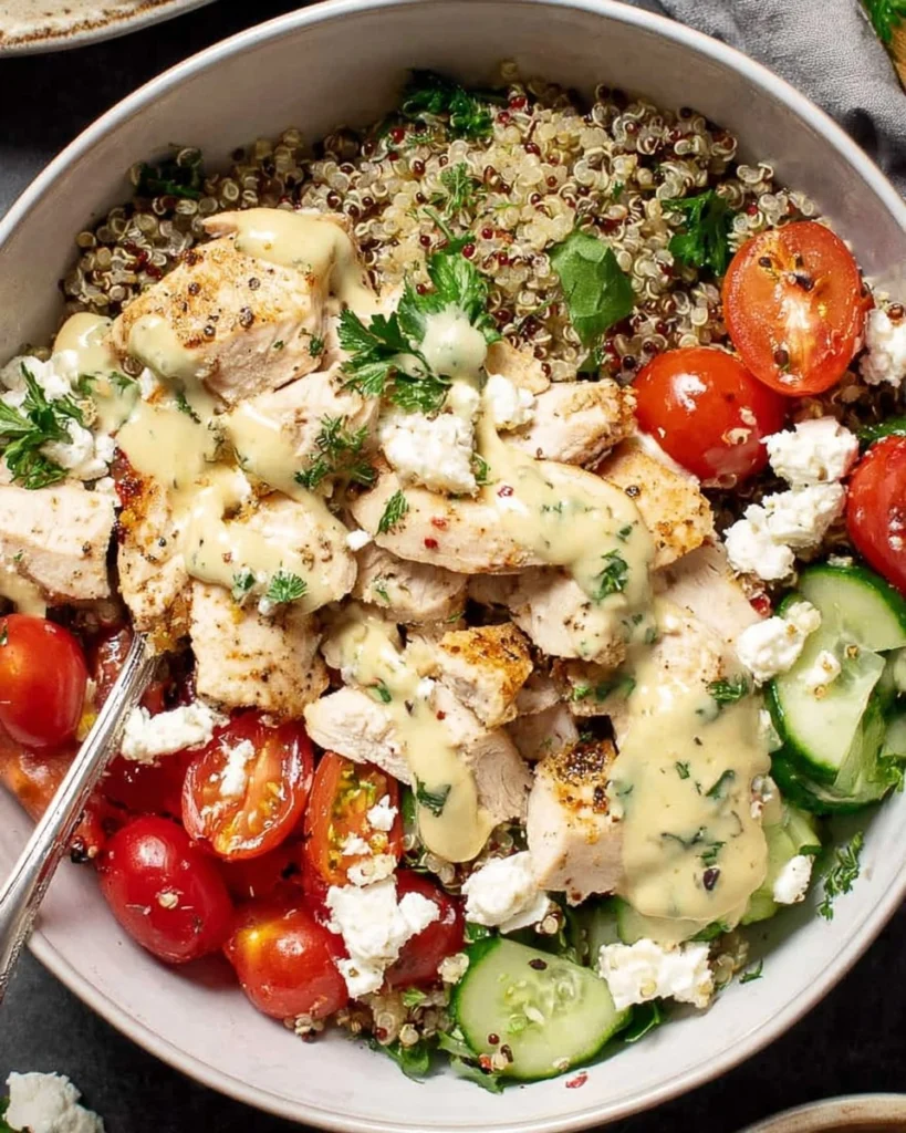 Mediterranean-Chicken-Quinoa-Bowl-Recipe