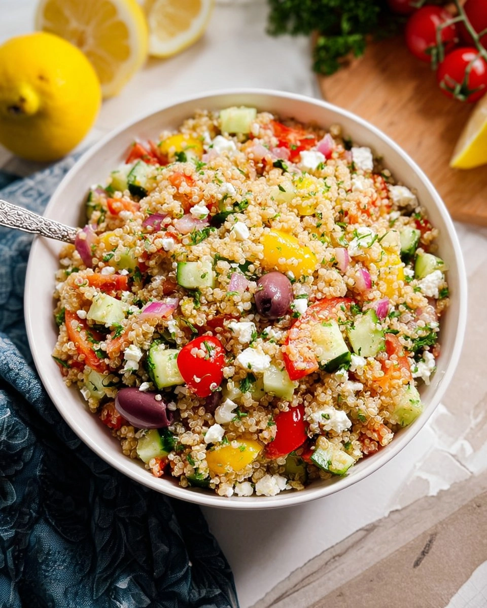 Mediterranean Quinoa Salad 4 Mediterranean Quinoa Salad