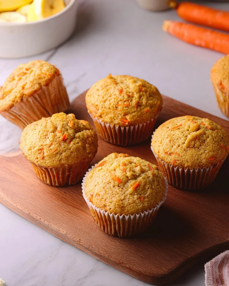 Moist-Carrot-Banana-Muffins-Recipe