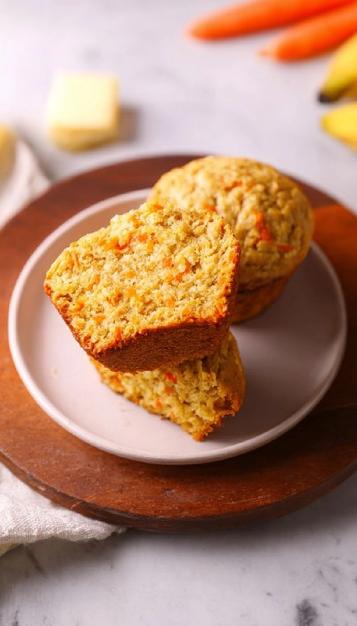 Moist Carrot Banana Muffins 7 Moist Carrot Banana Muffins