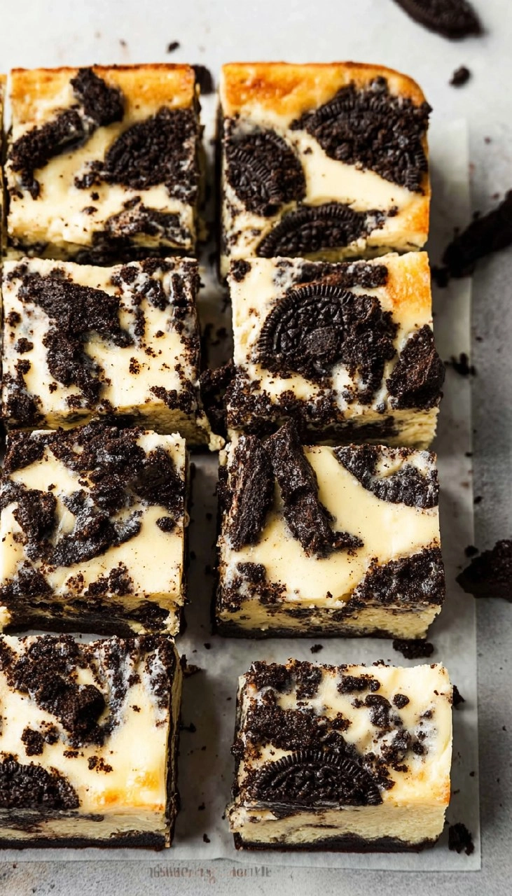 Oreo Cheesecake Bars